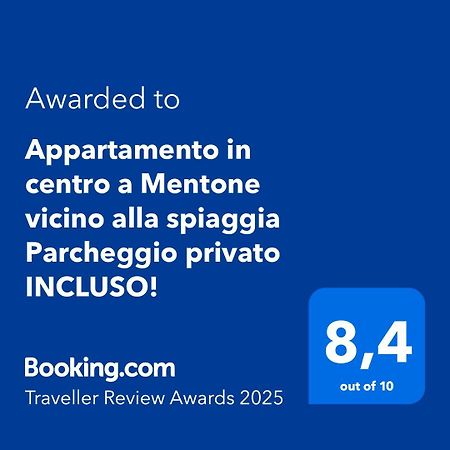 Appartamento In Centro A Mentone Vicino Alla Spiaggia Parcheggio Privato Incluso! Exterior foto